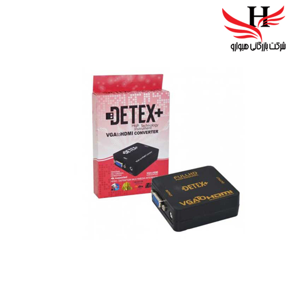 تصویر تبديل دانگل DETEX VGA TO HDMI